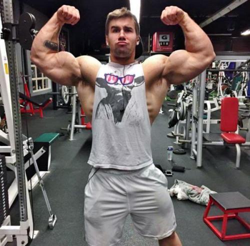 musclecomposition:  Bodybuilder and wrestler, Jake Burton