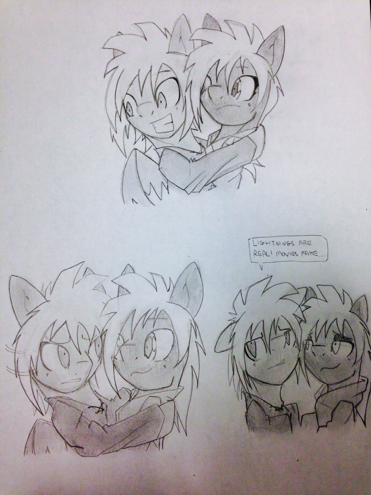 answerskyrocket:  ((A smallish comic. The last few pictures were a bit rushed. Hopefully