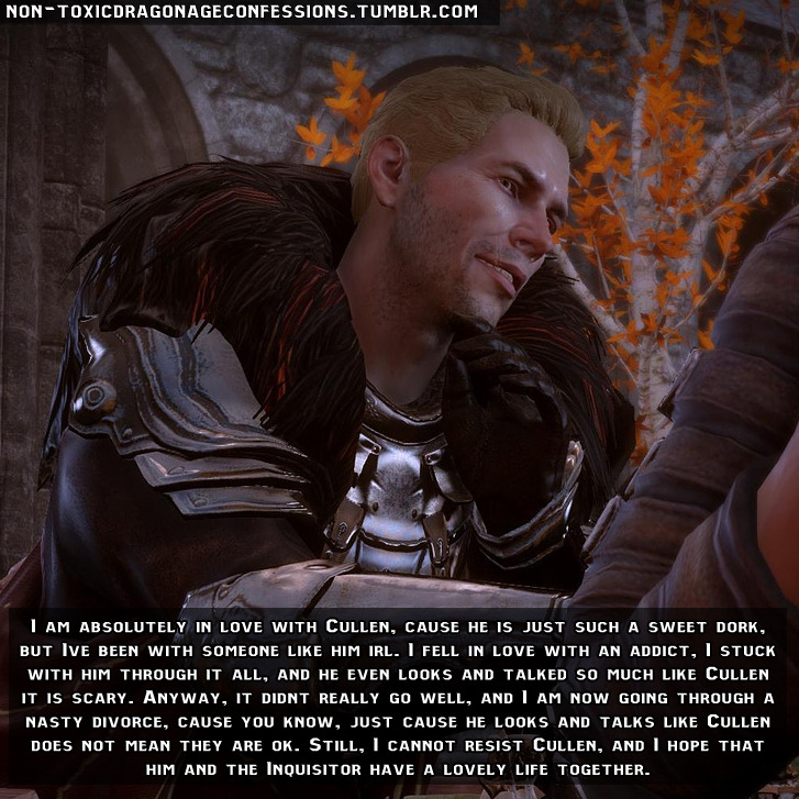 Dragon Age Confessions — Confession: I always felt that The Commoner