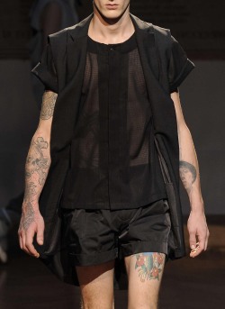 monsieurcouture:  Giuliano Fujiwara S/S 2010 Menswear