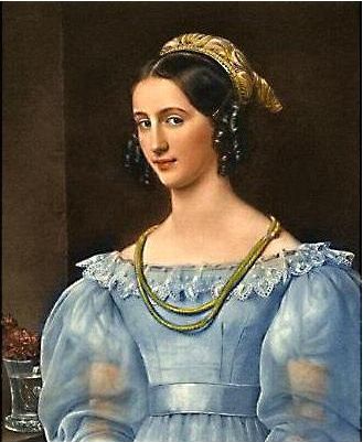 Regina Daxenberger painted in 1829 by Joseph Karl Stieler