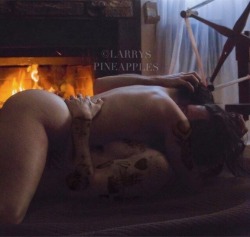 larryspineapple-nsfw:  sex by the fire. 