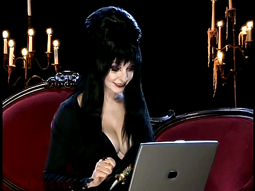 Sex  Elvira discovers Tumblr.  pictures