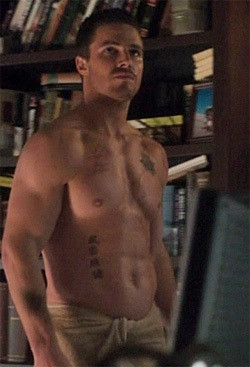 male-celebs-naked:  Stephen Amell- ActorSee