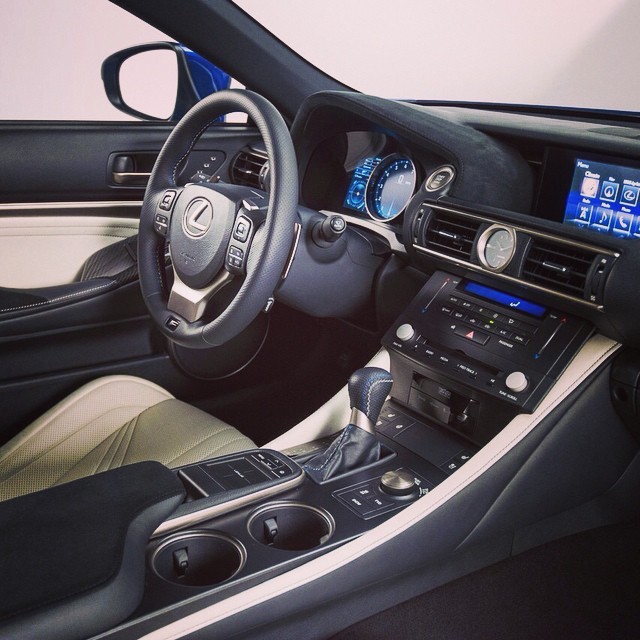 #lexus #rccoupe #fresh #interior #carporn