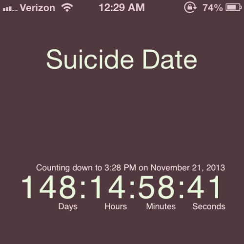 flaming-number-viii:arseluke:beruberi:cet456:My suicide date 11/21/13. 11/20/13 will be 5 years sinc