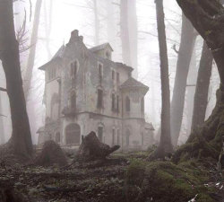 abandonedandurbex:  This abandoned house in the chilling woods