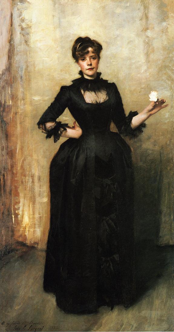 Louise Burckhardt (also known as Lady with a Rose), 1882, John Singer Sargent
Size: 113.7x213.4 cm
Medium: oil, canvas
