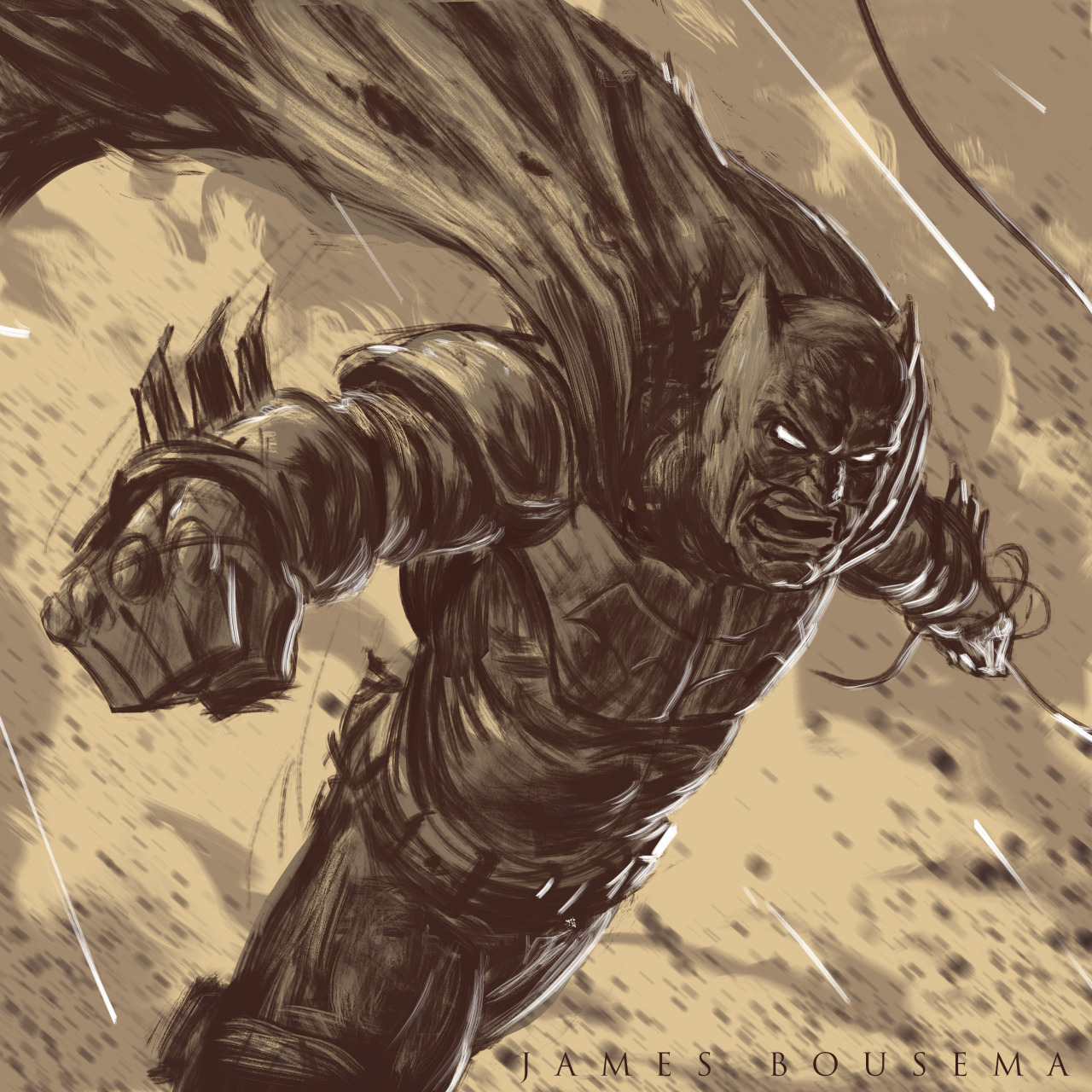 jamesbousema:  The Trinity Wasn’t too crazy about BvS I  felt the need to draw