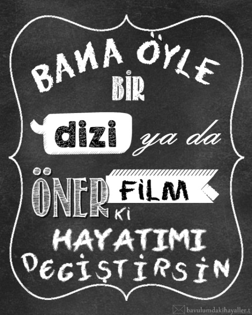 bavulumdakihayaller:  Bunu rebloglayan veya beğenenlere film önerisi attığım doğrudur :d