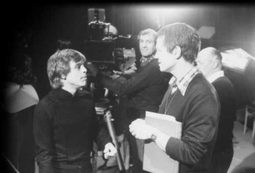 Mark Hamill and Richard Marquand on the set of Return of the Jedi @retrostarwarsstrikesback