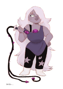 Breebird33:  Finally Did Amethyst, Completing The Crystal Gem Trio