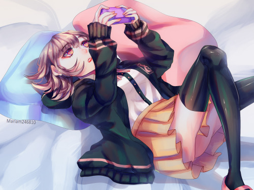 Chiaki (danganronpa fanart)Chiaki is the best girl period. I loved her in the game and I loved her 