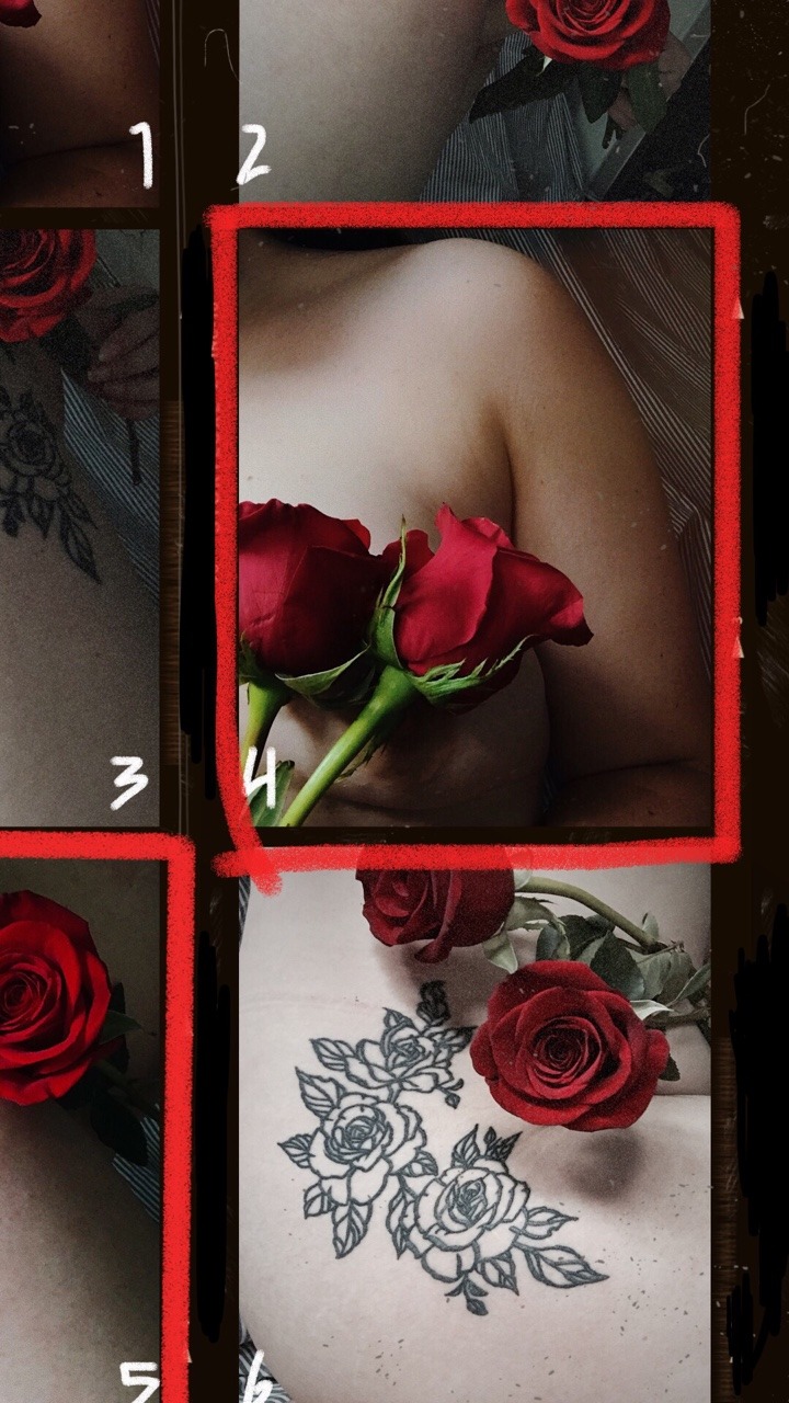 rosesonherhips:  a tattooed flower never wilts