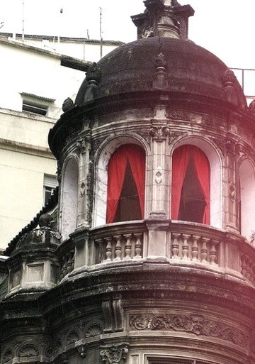 Red Curtains, Rio De Janeiro, Brazil