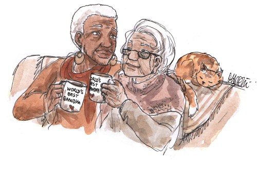 toodrunktofindaurl:There, have some nb peeps & trans & queer ladies of color with their loved ones. ♥