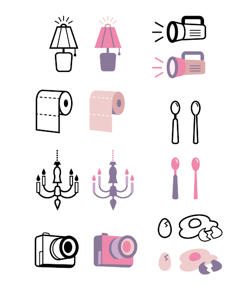 everyday object icons