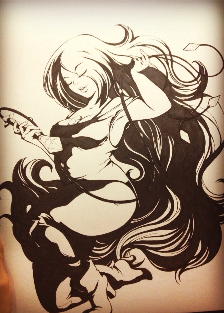 mokalys:  FanArts of Steven Universe characters in progress. I have a lot of work