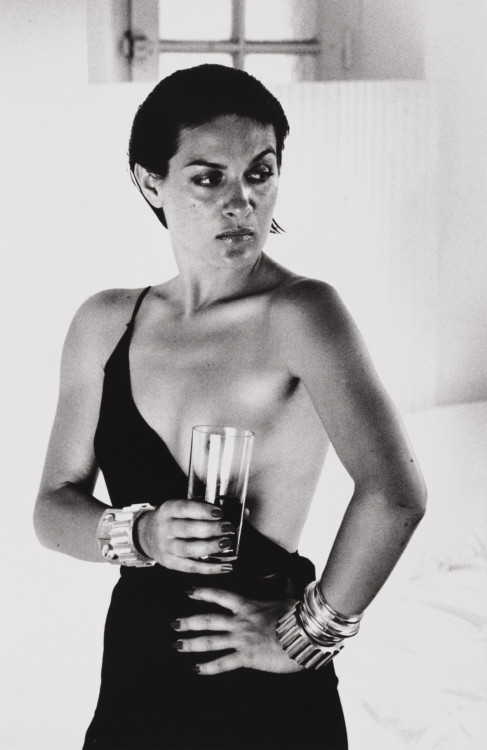 agelessphotography:Paloma Picasso, Saint-Tropez, Helmut Newton, 1973