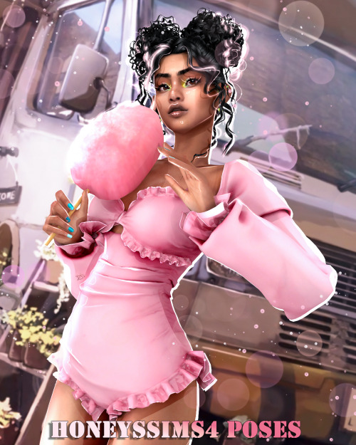 honeyssims4:HoneysSims4 [HS4] Cotton Candy Model Poses (requested)You get:10 single poses + all in