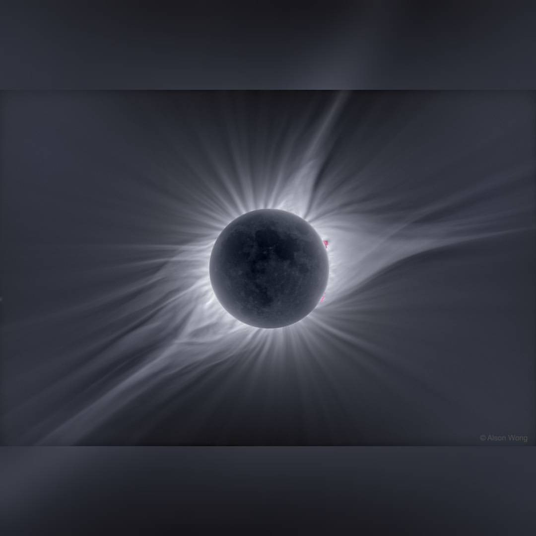 The Big Corona #nasa #apod #sun #corona #atmosphere #totalsolareclipse #solareclipse