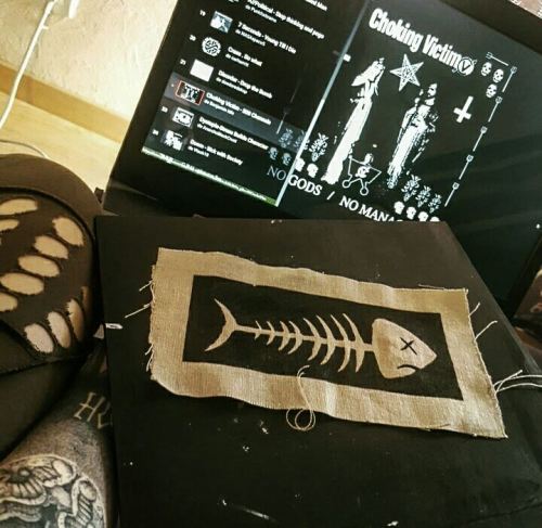 Making patches. Listening to good music!