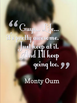 literallynorth:literallynorth:Monty Oum, beloved animator, friend, husbandRIP Monty. We love you and miss you  From the Podcast. Two versions of it.Thank you for everything Monty.