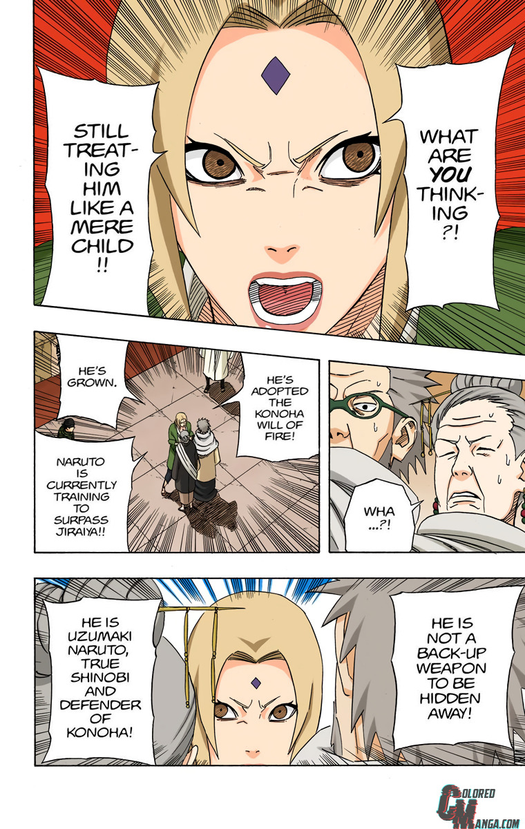 Tsunade special therapy comic