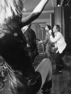 viviennewestwoodstyle:Vivienne Westwood dancing onstage with the sex pistols. 