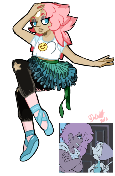i’ve never drawn a fan-fusion before, but i absolutely love pearl/mystery girl even thought we don’t