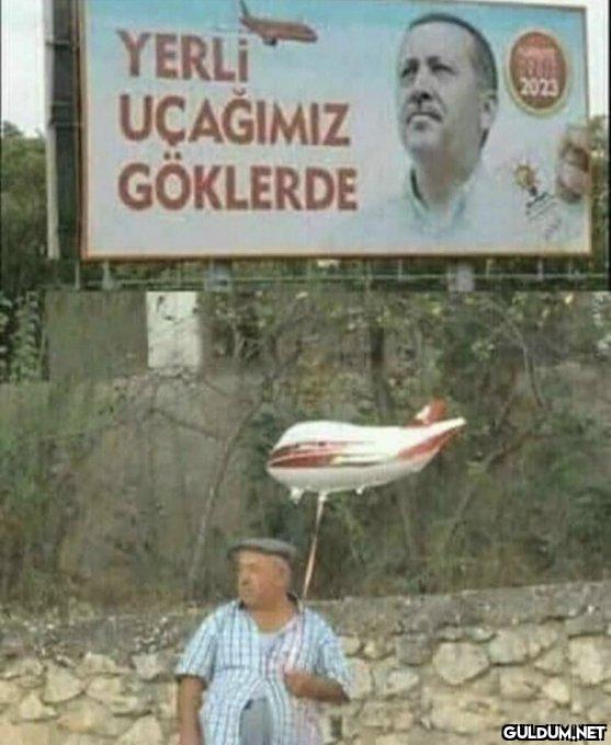 YERLI UÇAĞIMIZ GÖKLERDE...