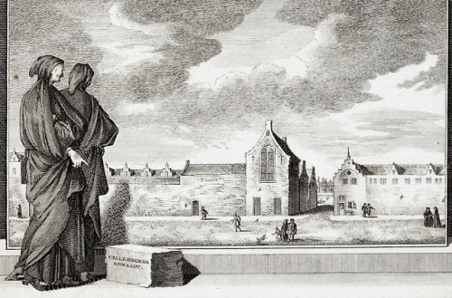 Cellebroeders Convent in 1544 (1760). Detail.