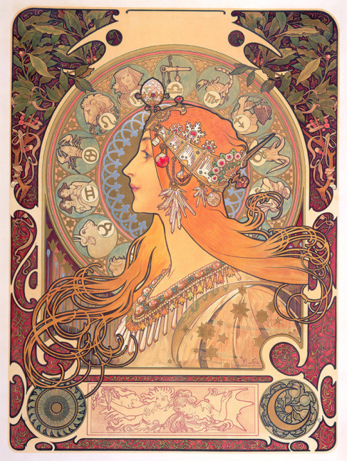 nevver:Art Nouveau, Alphonse Mucha