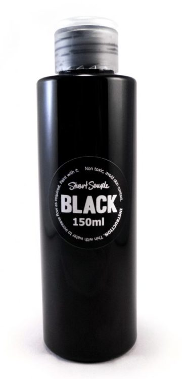 glowdeer:  masterread:  thaxted:  nevver: Paint it black From the label on the bottle: Instructions: Thin with water to increase flow as required. Paint with it. Stuart Semple is so full of gentle but pointed snark and a burning desire for accessible