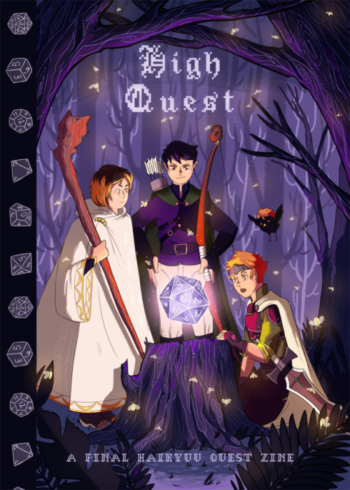 haikyuuquestzine: haikyuuquestzine:haikyuuquestzine:It’s finally here! Preorders for High Quest,