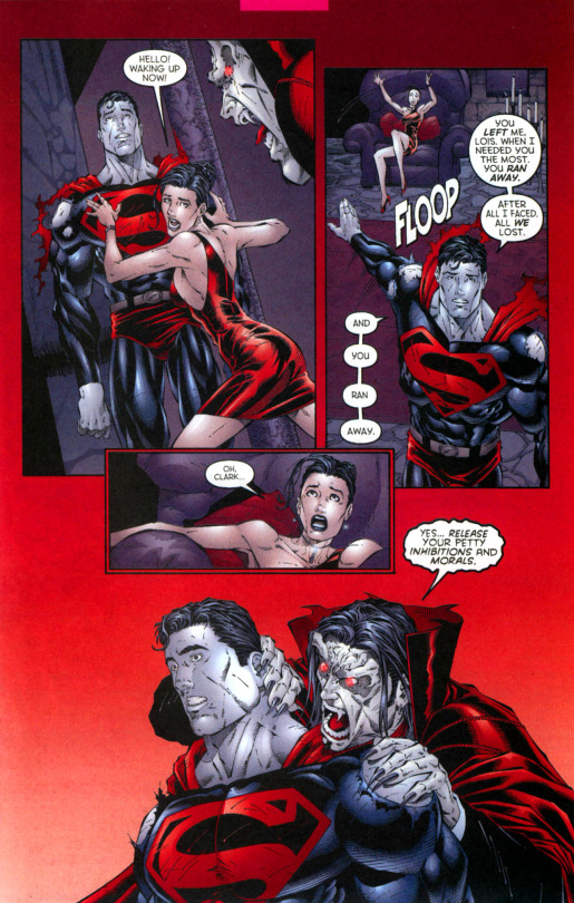 Superman Seduced By Dracula