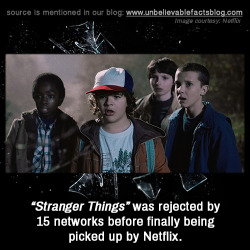 unbelievable-facts:“Stranger Things”