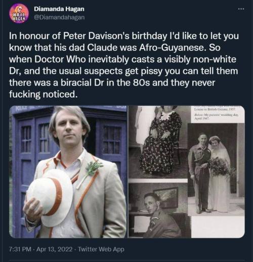 jonnyworld:livesonthebside:Peter Davison: ‘Britain wasn’t as welcoming as it should have been for my