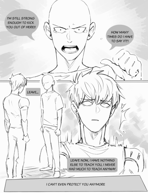 Porn photo florbe-triz:  What if…  AU in which Saitama