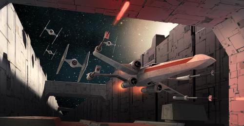tiefighters: Star Wars  Created by David Nash | Tumblr