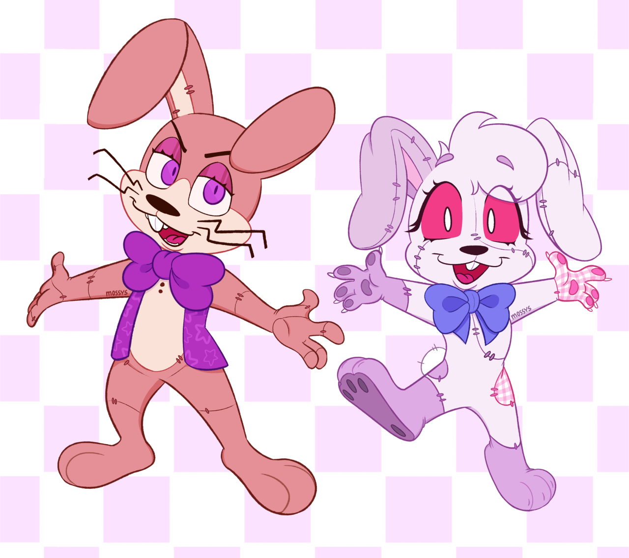 Glitchtrap and Vanny Posing! : r/fivenightsatfreddys