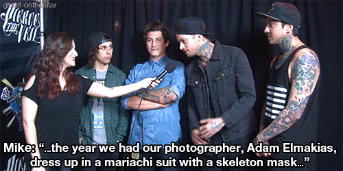 ghost-onthealtar:  Mike’s favorite Warped Tour memory. [video]