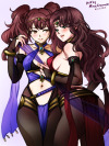 #866 Rise x Dorothea (Persona 4 / FE3H)Plegian dancer outfit from Fire Emblem Heroes.Support me on Patreon