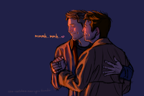 caswatchesoveryou-artblog: Happy Birthday AND Happy Anniversary Cas..❤️ as promised i finished it a 