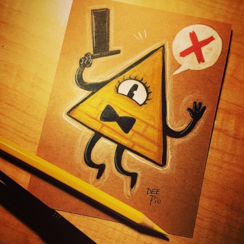 My buddy Bill Cipher! GravityFalls is da bomb, yo!