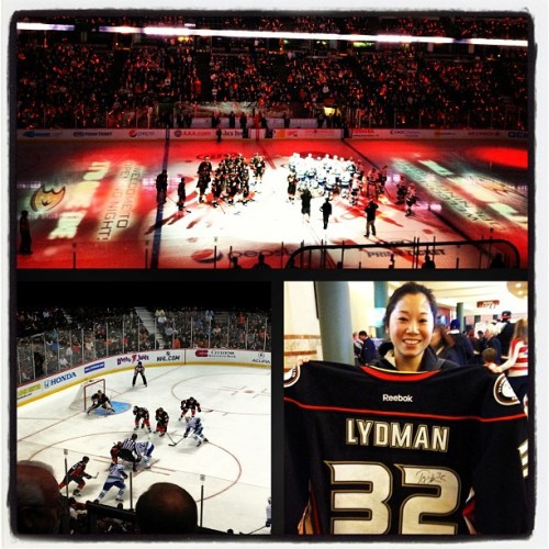 Ducks vs. Canucks Game and win a signed worn jersey straight from the player after the game #wetjers