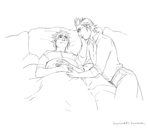 domesticfluffsimulator: kaciart: Noctis may have hidden the fact that he was sick from Ignis just so