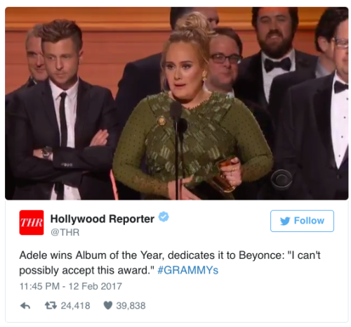 the-movemnt - The Grammys just made it crystal clear - It values...