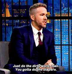 emmacharlottewatson:You’ve been doing this [being a father] for just over a year. What advice would 