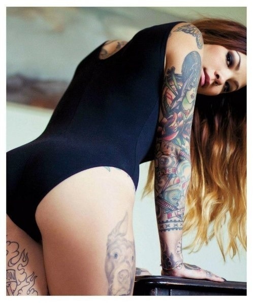 Hot Tattooed Girls